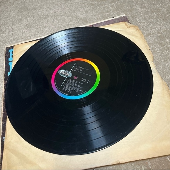 Text Ritter-Hillbilly Heaven- vintage vinyl record from 1961 - Picture 6 of 9